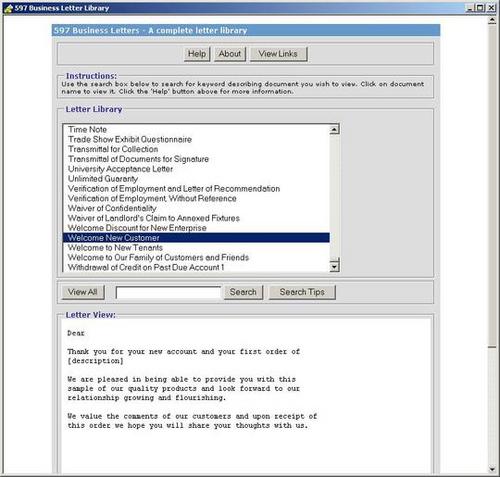 Product picture Business Letters