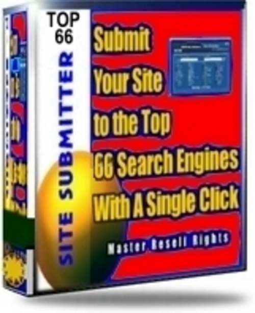 Product picture Advanced Site Submitter - Master Resell Rights.