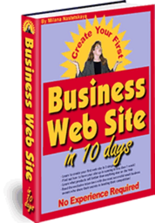Product picture The easiest way EVER to create  your own Business web site