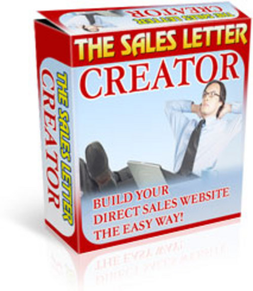 Product picture The Solution To Your Problem... Sales Letter Creator!