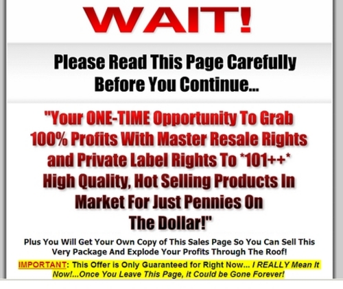 Product picture Private Label & Master Resell Rights products