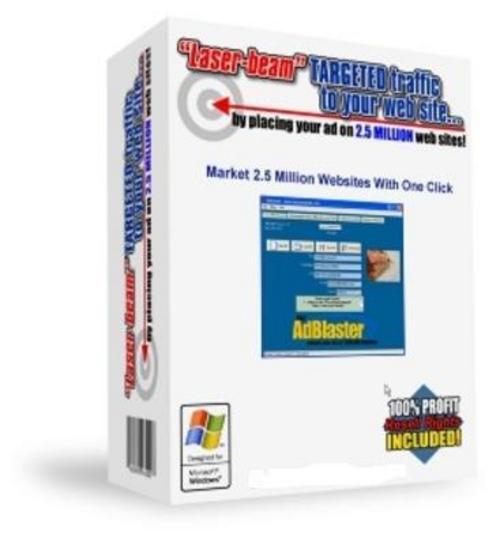 Product picture Ad Blaster  submits ads to more  Web sites